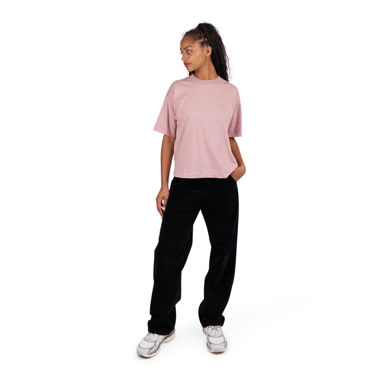 Carhartt WIP W' S/S Chester T-Shirt (Pink) - Allike Store
