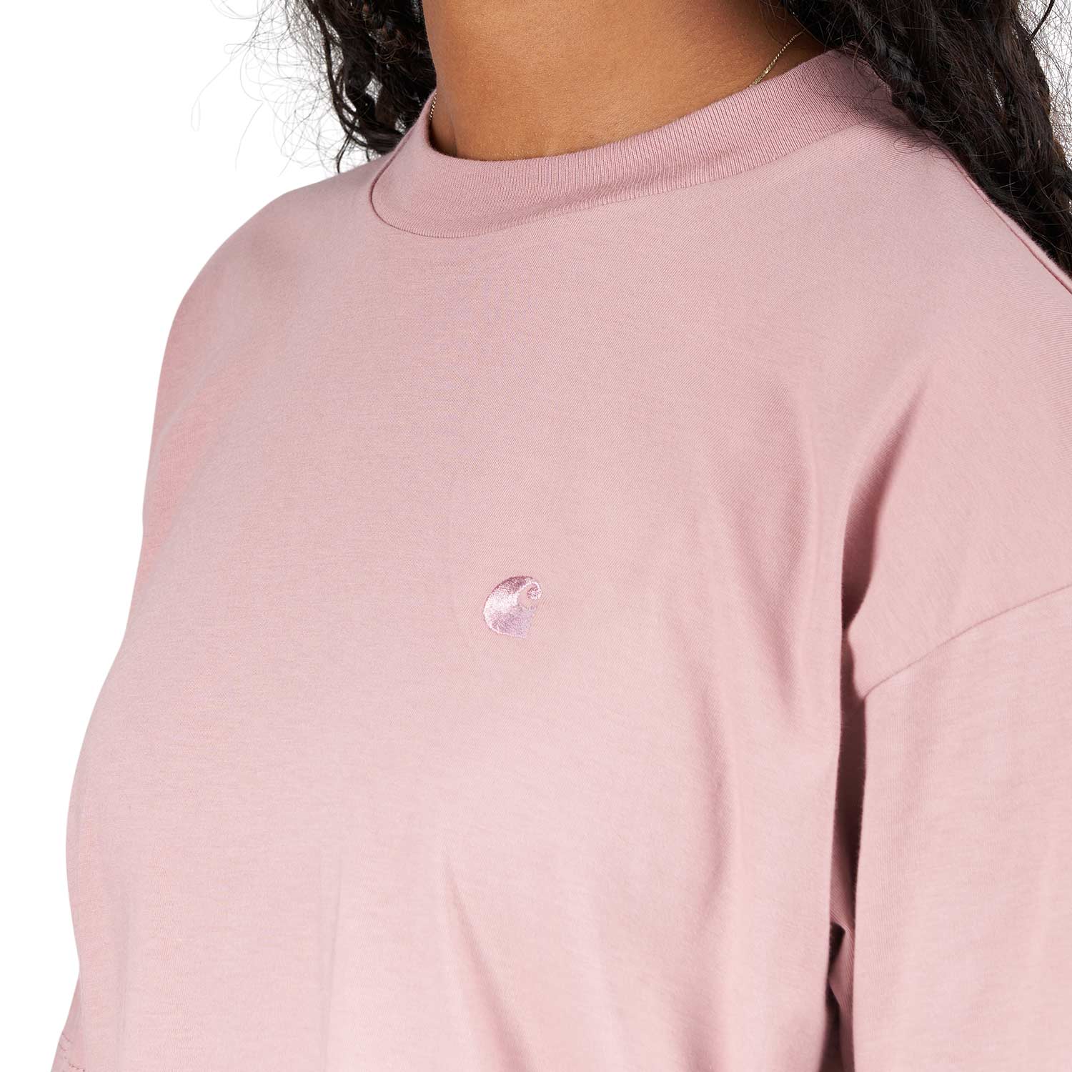 Carhartt WIP W' S/S Chester T-Shirt (Pink) - Allike Store