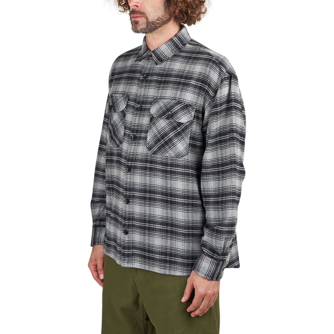 Carhartt WIP Longsleeve Krenz Shirt (Grau)  - Allike Store