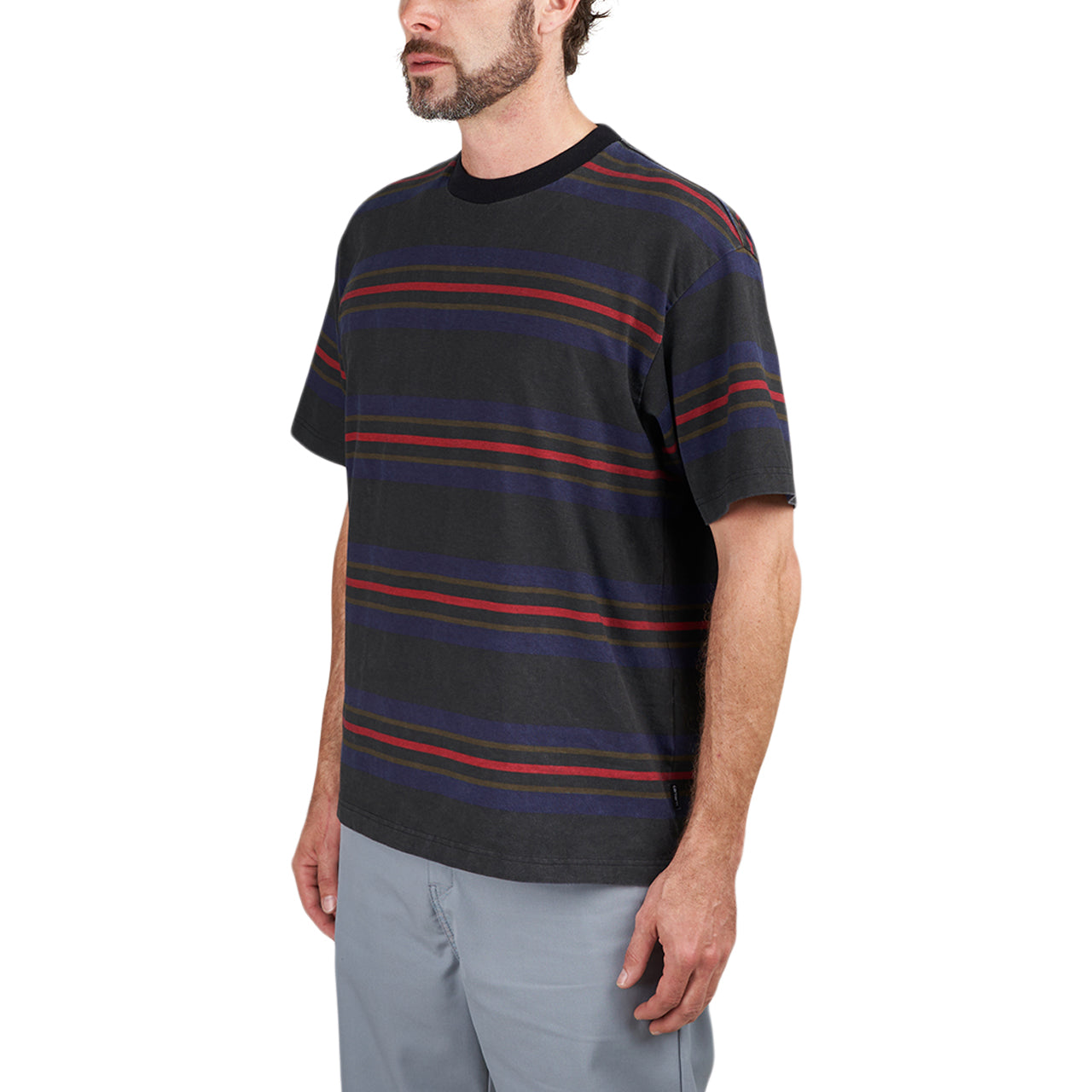 Carhartt blue best sale striped shirt