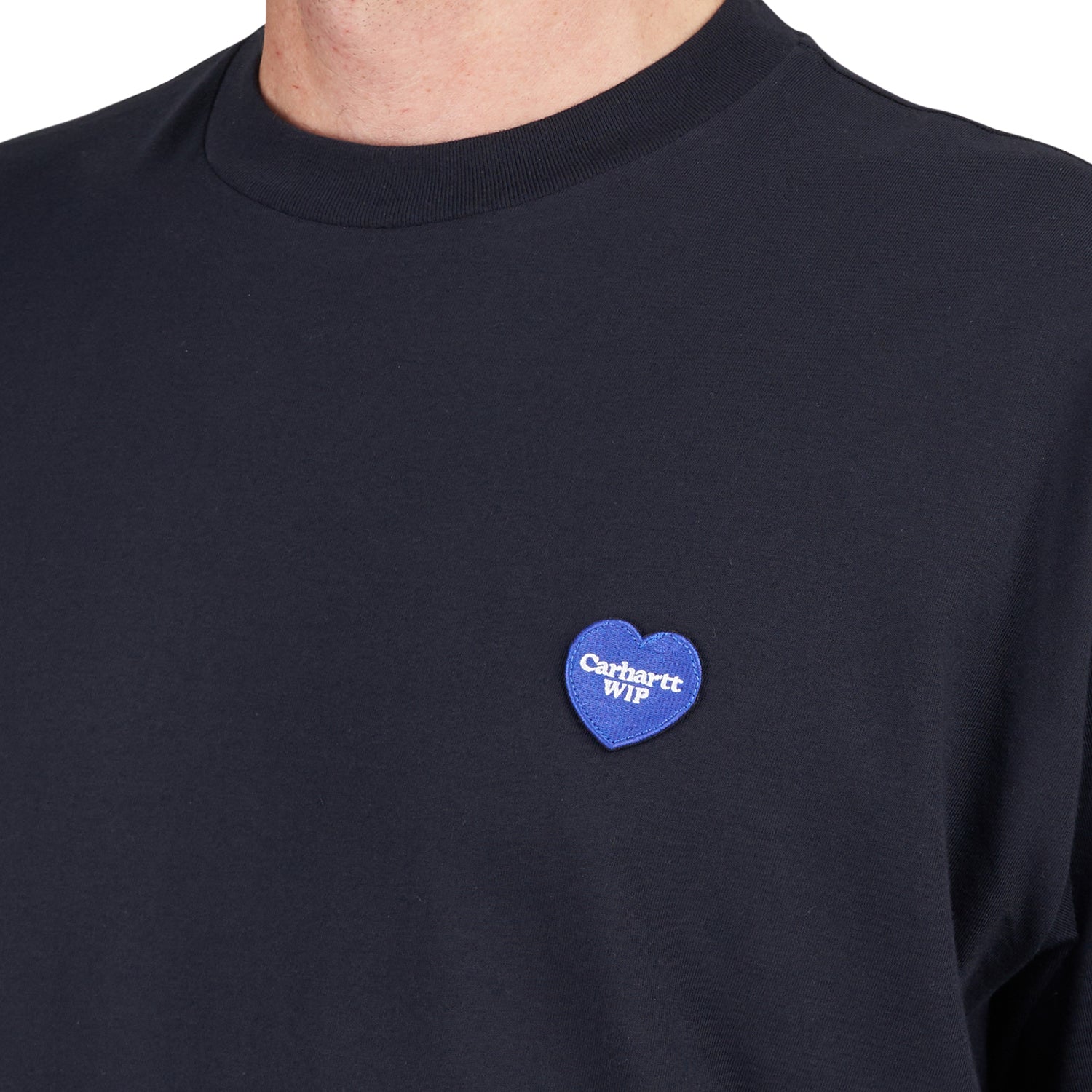 Carhartt WIP S/S Heart Patch T-Shirt (Navy) I032424.1C.XX - Allike Store