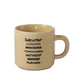 Carhartt WIP Coffee Mug (Beige / Schwarz)  - Allike Store