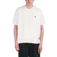 Carhartt WIP Madison Vest Sweater (Creme)
