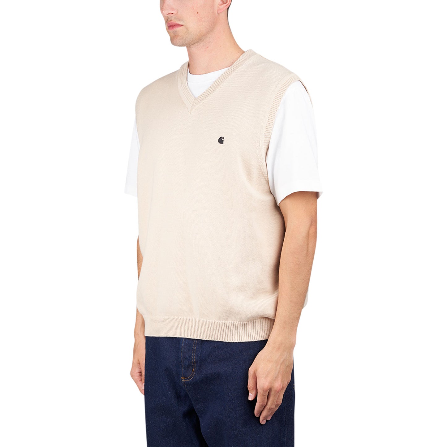 Carhartt WIP Madison Vest Sweater (Beige) - Allike Store