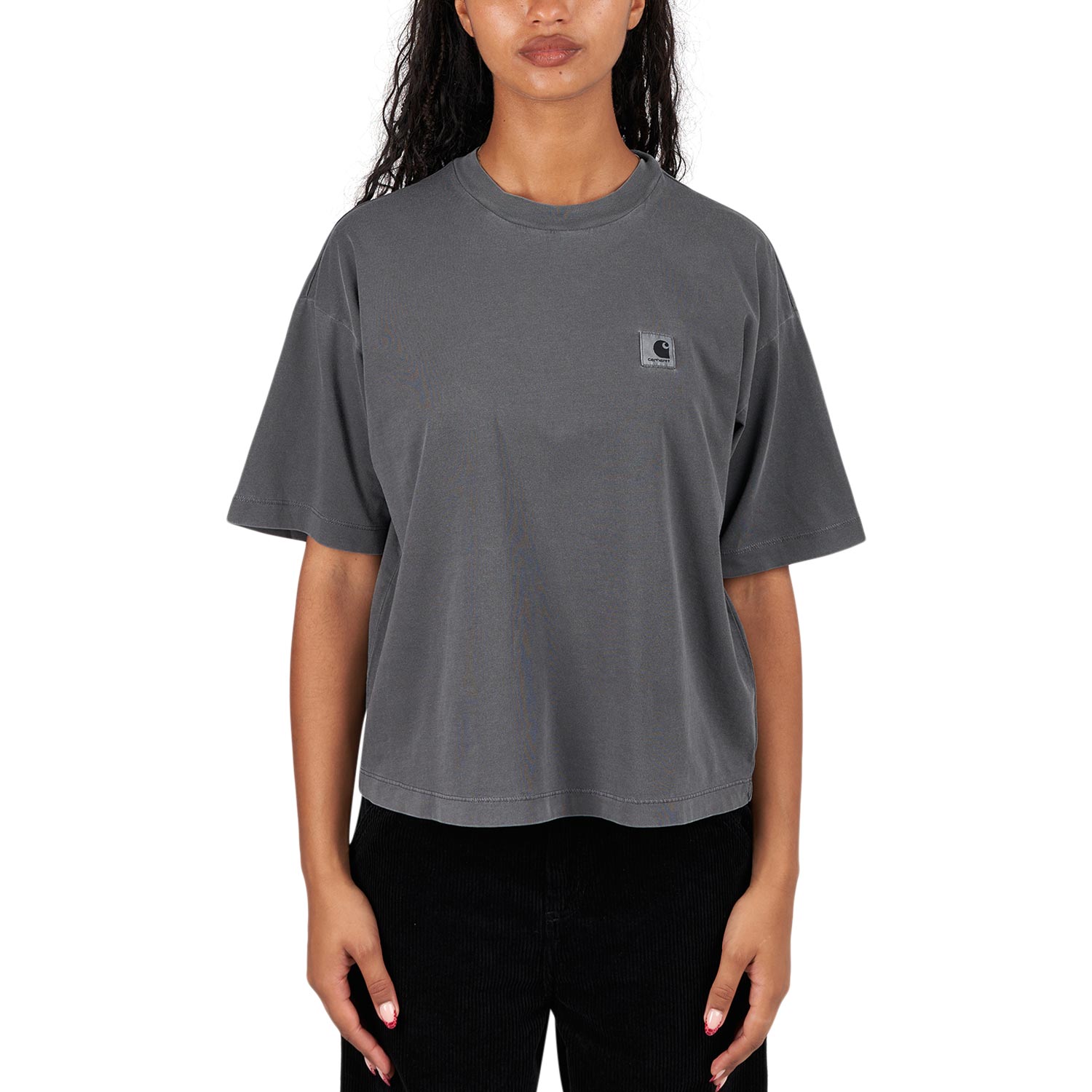 Carhartt WIP W' S/S Nelson T-Shirt (Schwarz) - Allike Store