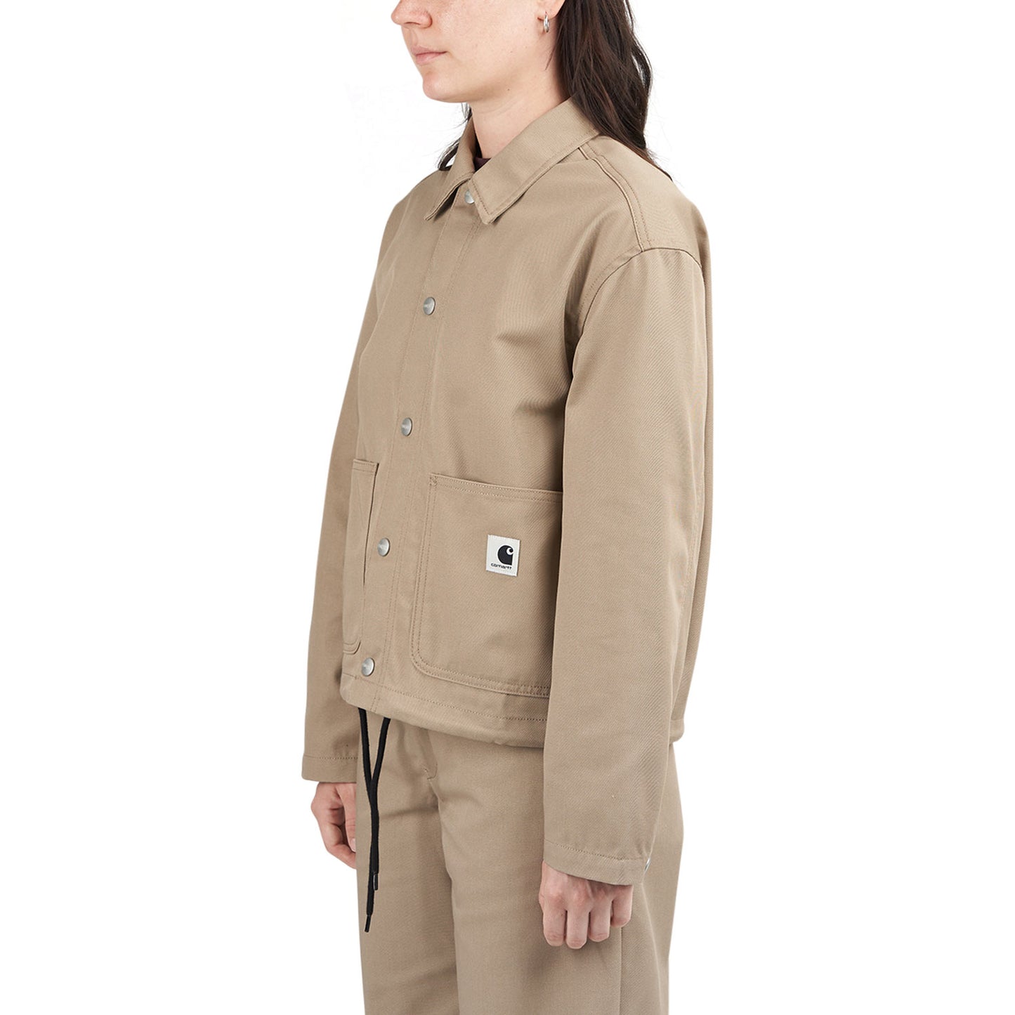 Carhartt W' Simple Shirt Jac (Beige)  - Allike Store