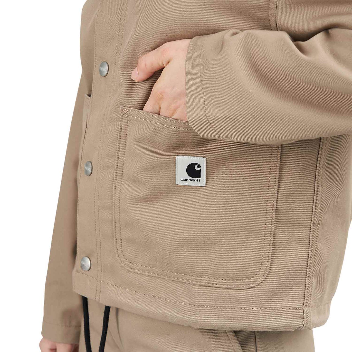 Carhartt W' Simple Shirt Jac (Beige)  - Allike Store