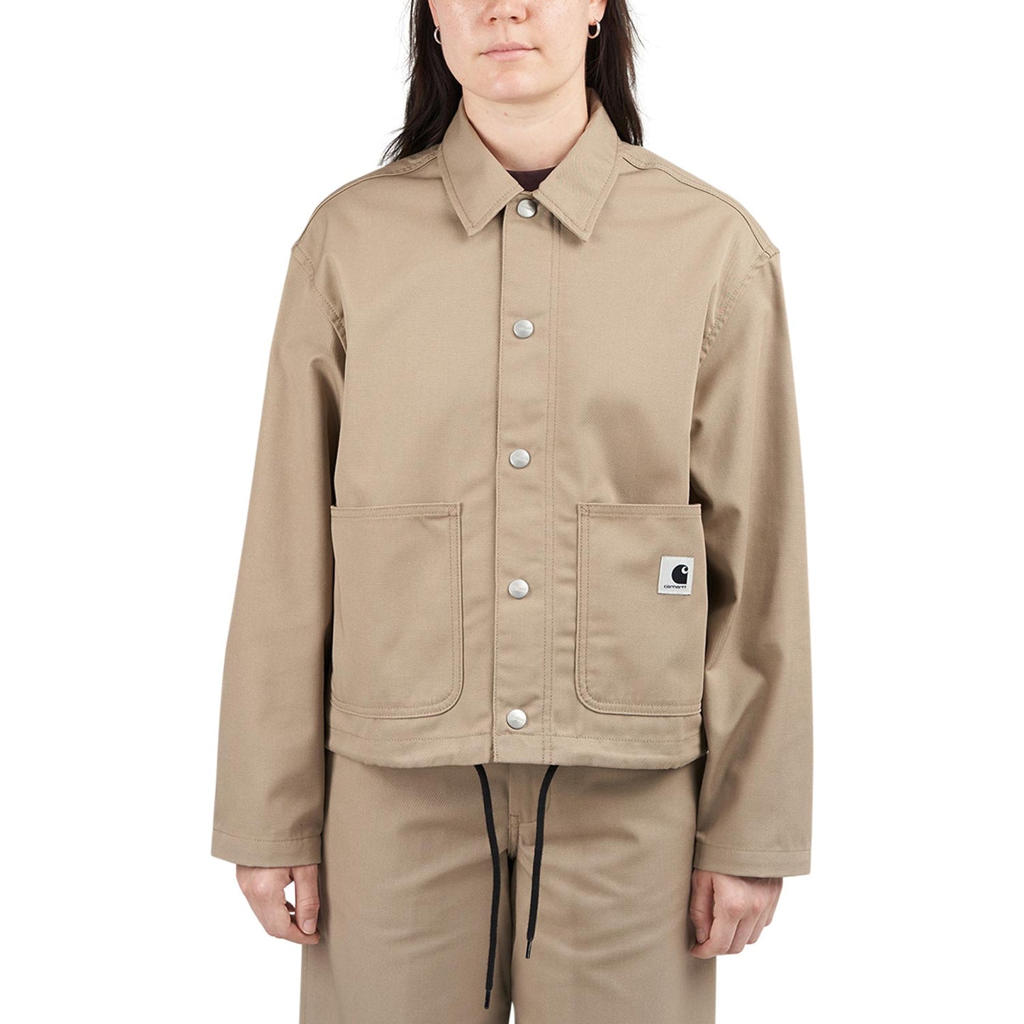 Carhartt W' Simple Shirt Jac (Beige)  - Allike Store