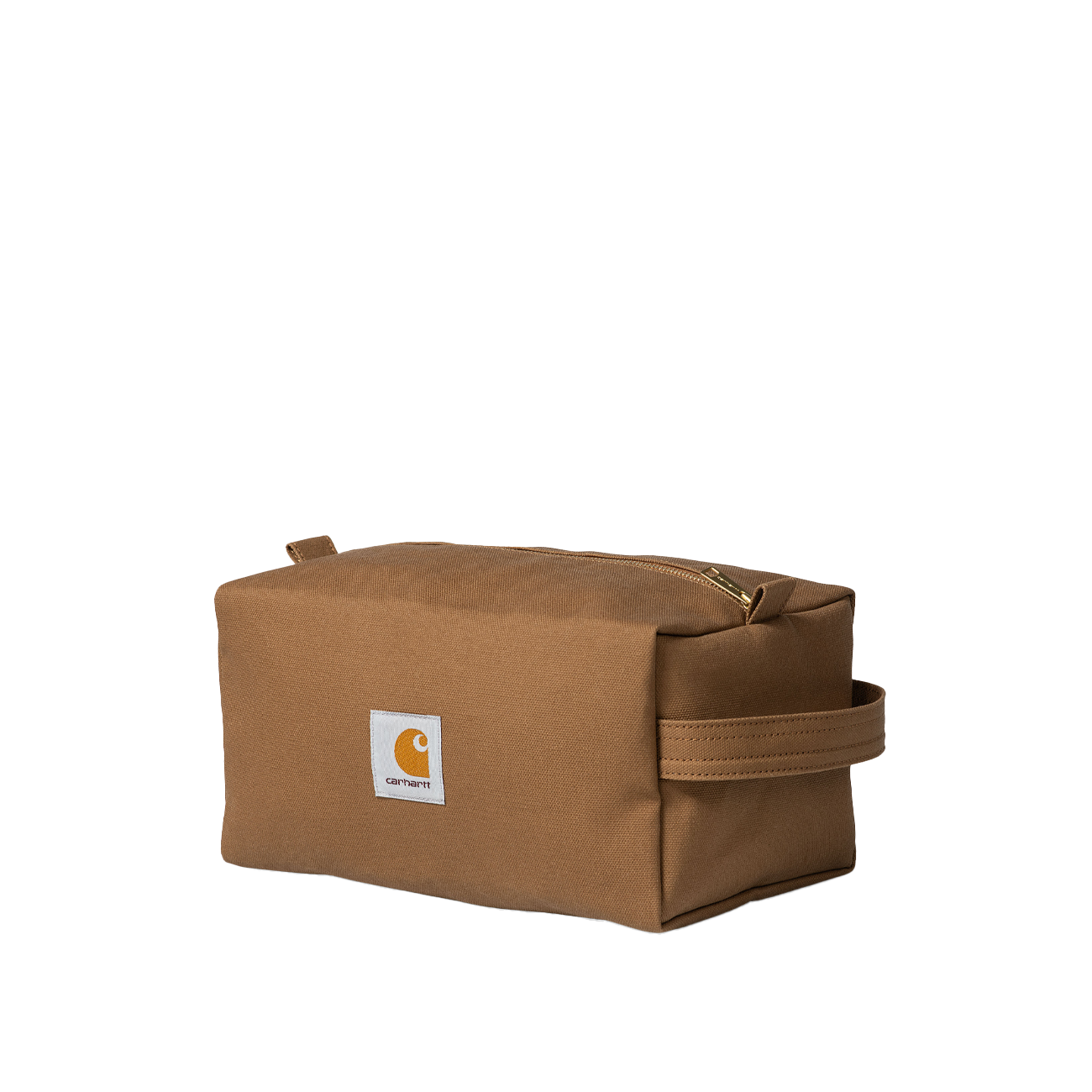 Carhartt WIP Canvas Washbag (Braun)  - Allike Store