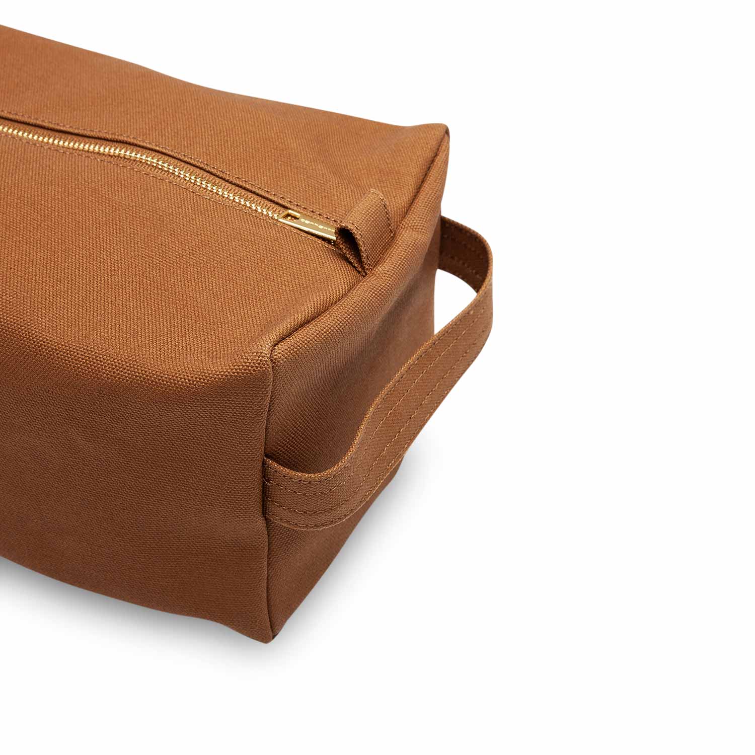 Carhartt WIP Canvas Washbag (Braun)  - Allike Store