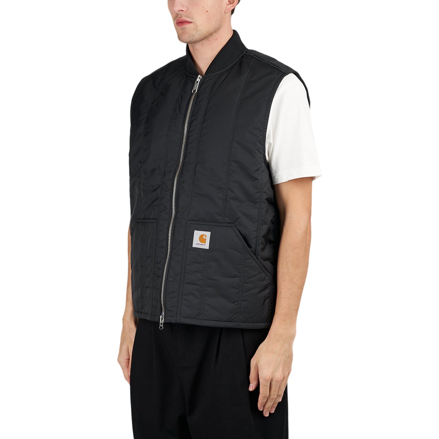 Carhartt WIP Lachlan Vest Liner (Schwarz) - Allike Store