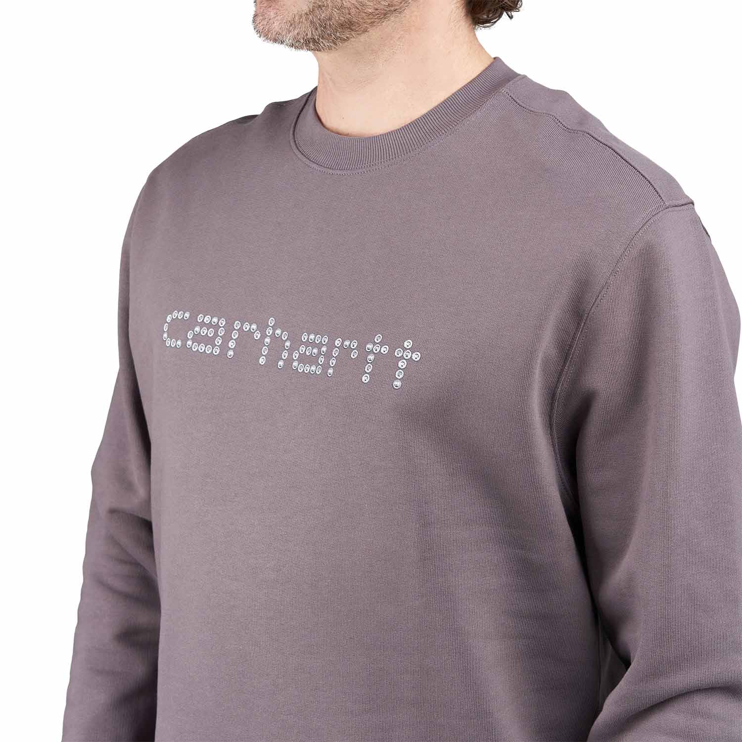 Carhartt Rivet Script Sweat (Grau) - Allike Store