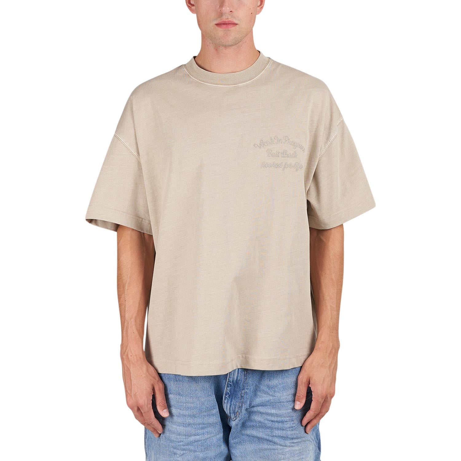 Carhartt WIP S/S Bait Shack T-Shirt (Beige) - Allike Store