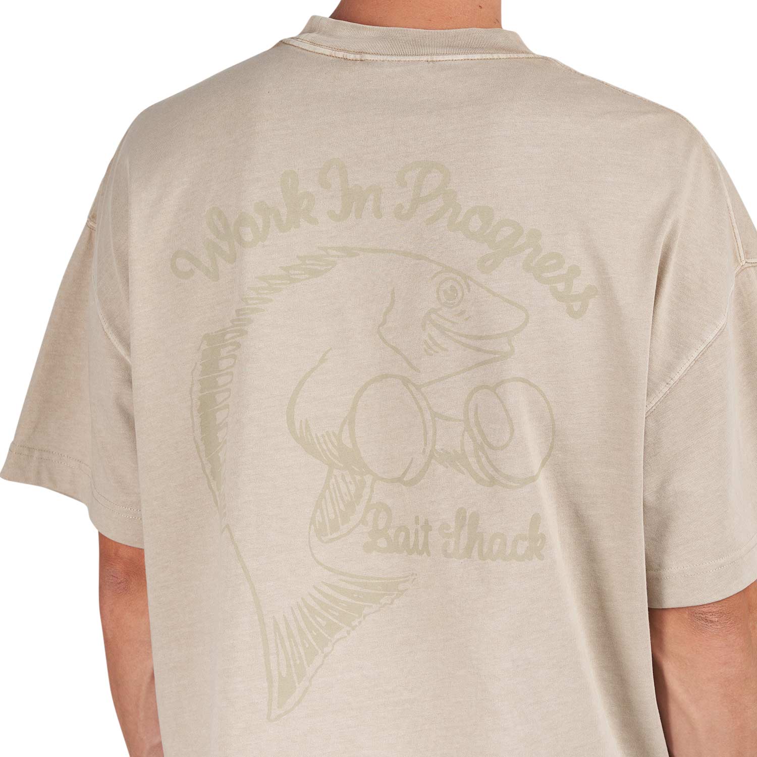 Carhartt WIP S/S Bait Shack T-Shirt (Beige) - Allike Store