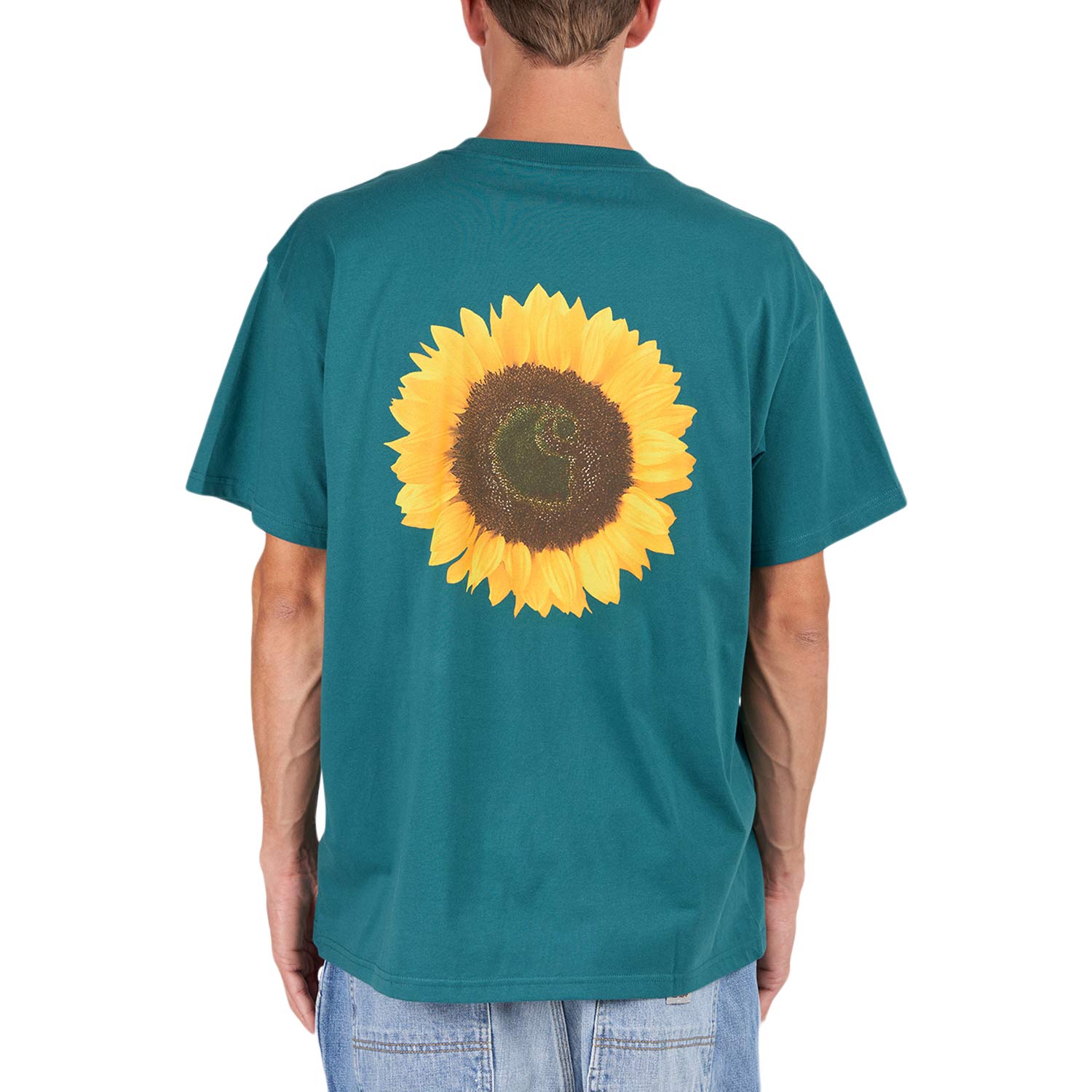 【送料&関税込】Carhartt s/s Sunflower T-shirt Carhartt WIP S/S Sunflower T-Shirt, Air Sky | Boutique en