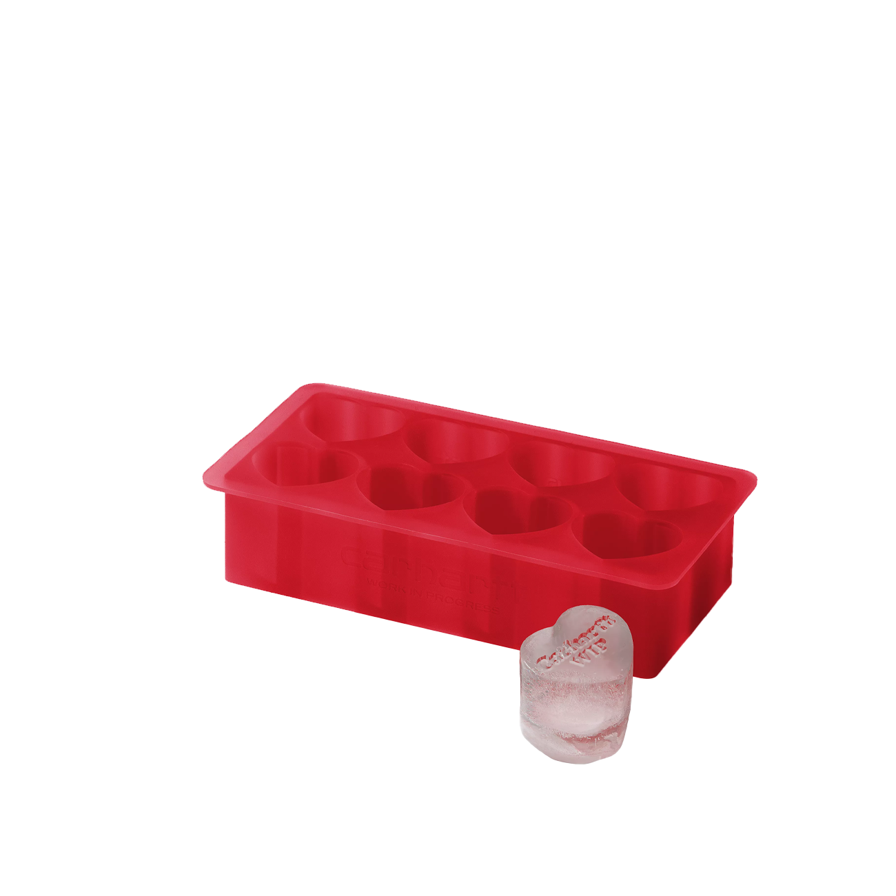 Carhartt WIP Heart Ice Cube Tray (Rot) - Allike Store