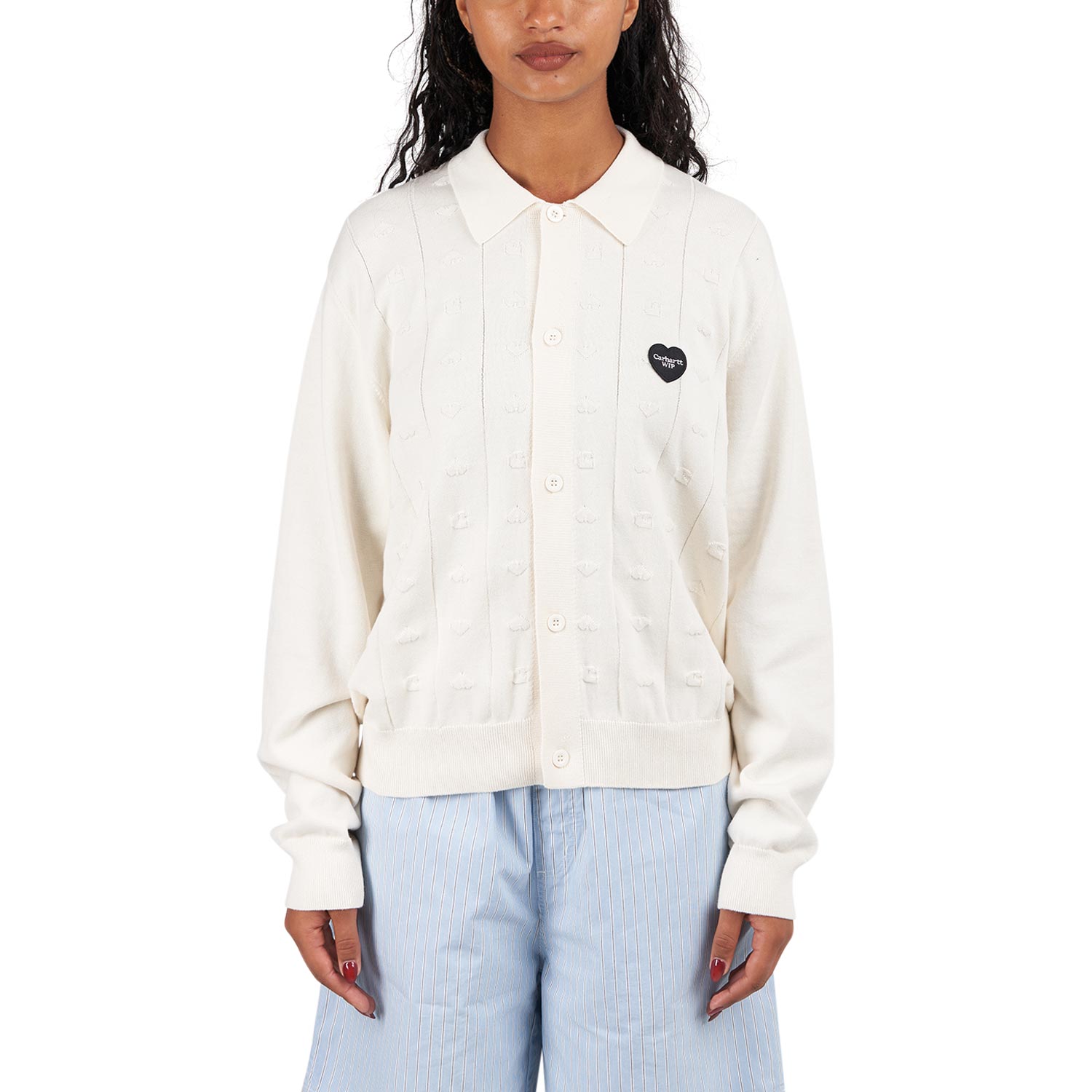 Carhartt WIP W' Drewe Cardigan (Beige) - Allike Store