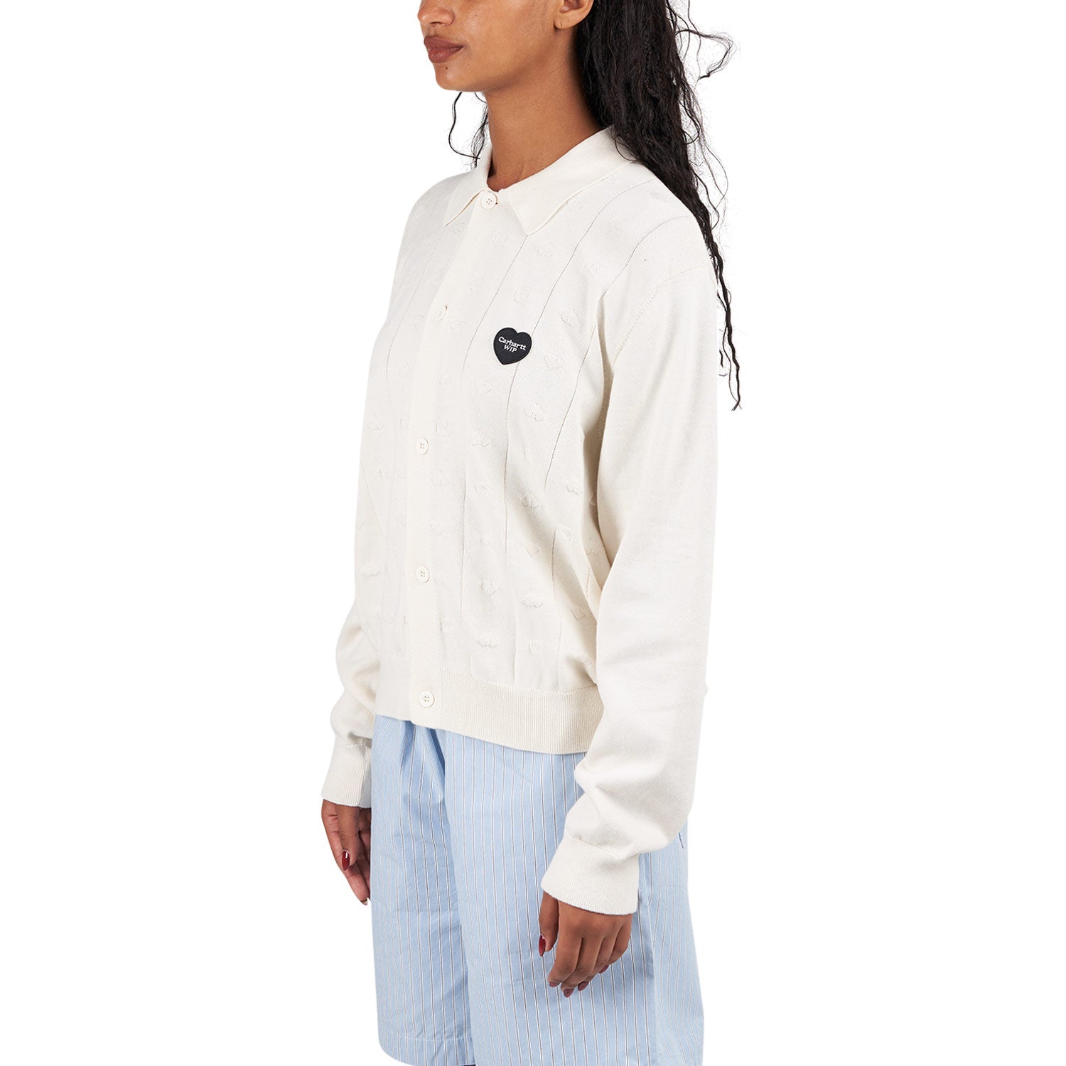 Carhartt WIP W' Drewe Cardigan (Beige) - Allike Store