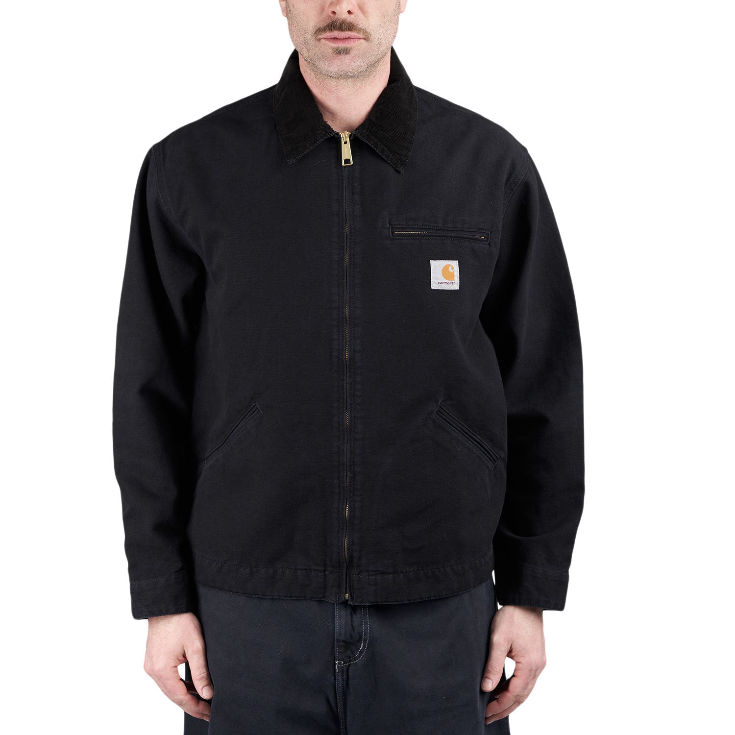 Carhartt WIP OG Detroit Jacket (Schwarz) - Allike Store