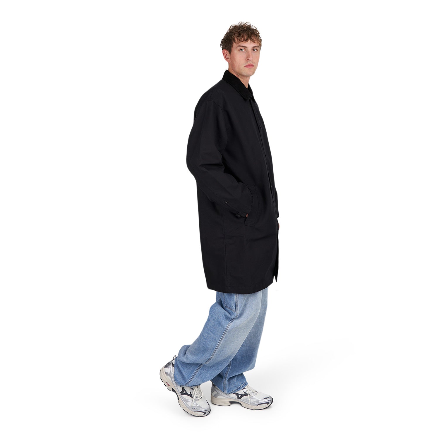 Carhartt WIP Webster Coat (Schwarz) - Allike Store