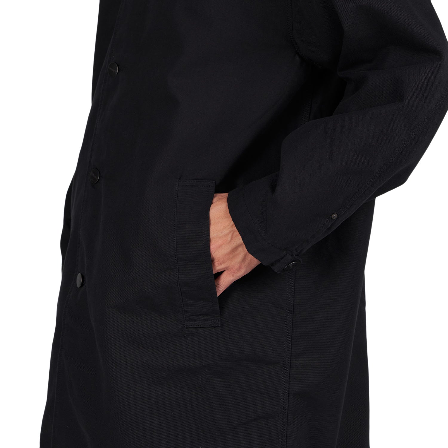 Carhartt WIP Webster Coat (Schwarz) - Allike Store