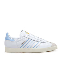 adidas Gazelle (White / Light Blue)