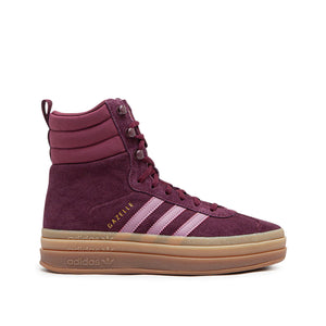adidas WMNS Gazelle Boot (Weinrot / Gum)  - Allike Store