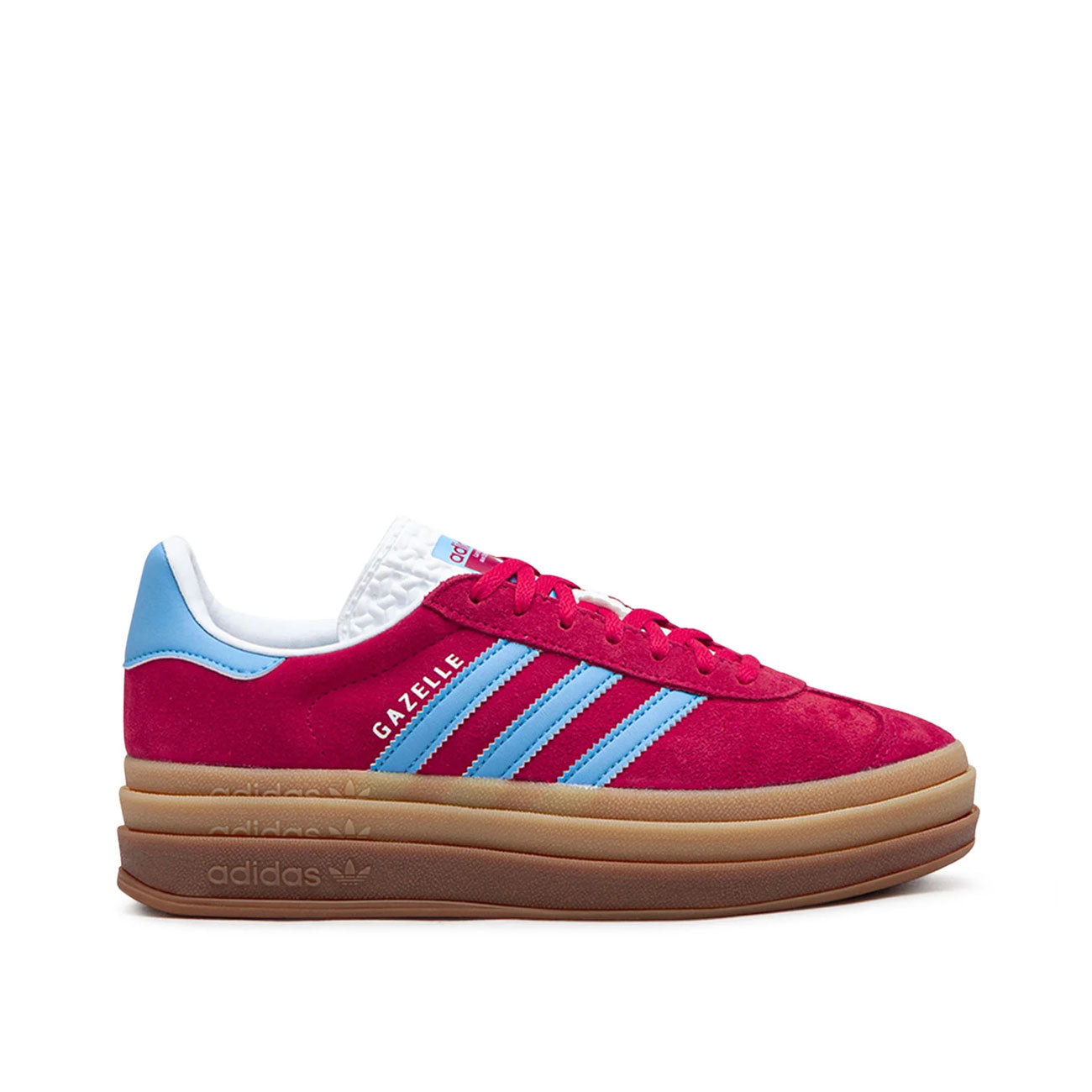 adidas WMNS Gazelle Bold (Red / Blue / Gum) IE0421 - Allike Store