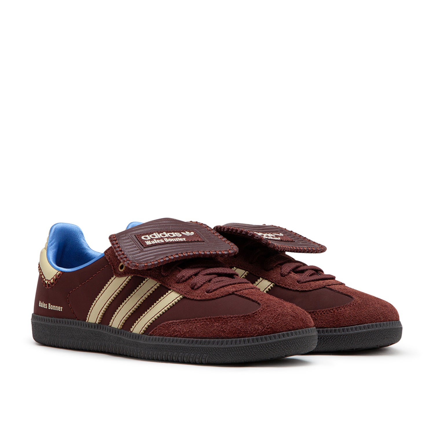 Maroon best sale adidas samba