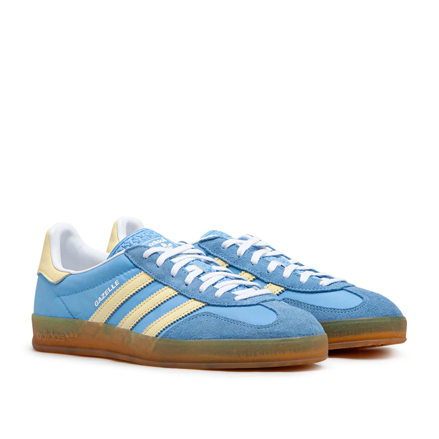 adidas WMNS Gazelle Indoor Blau Gelb IE2960 Allike Store