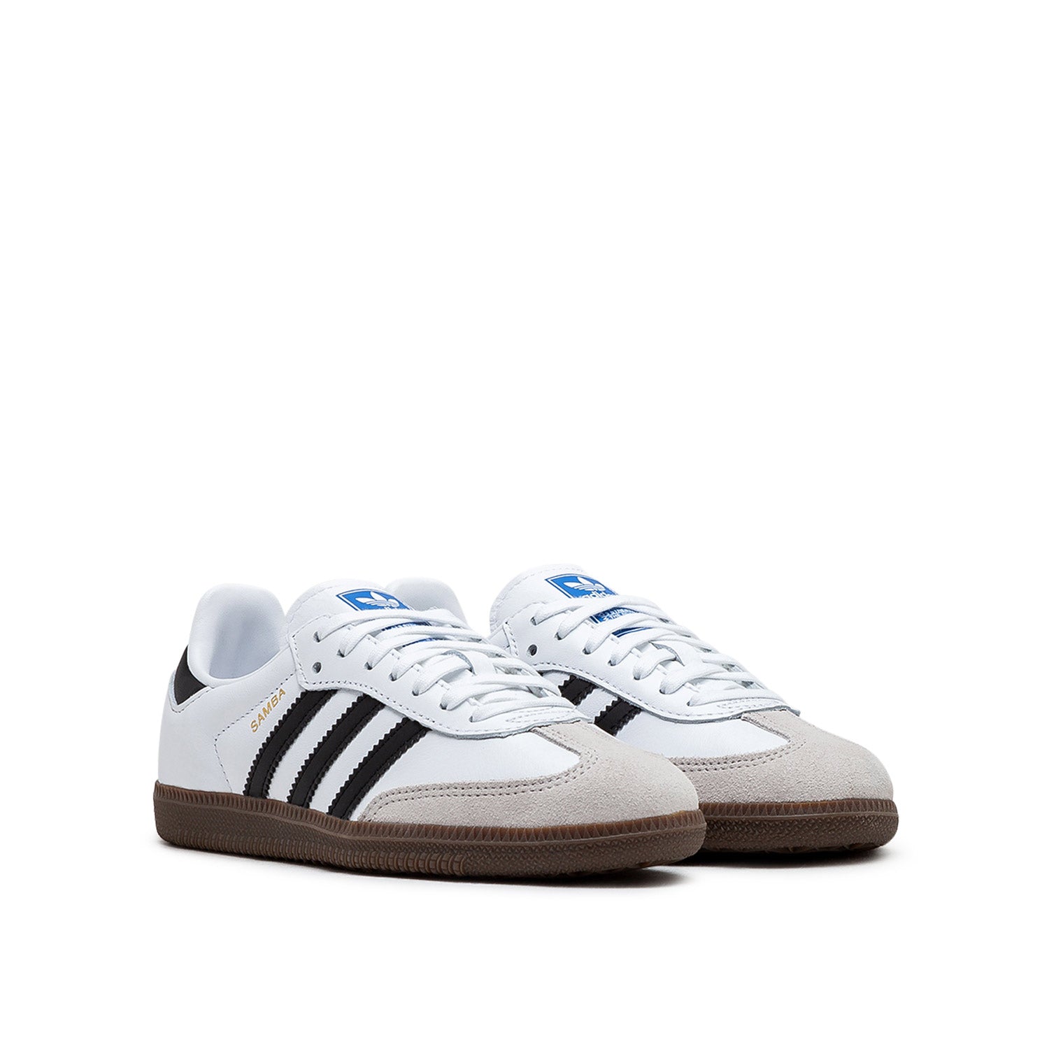 adidas JUNIOR Samba OG (Weiss / Schwarz) - Allike Store