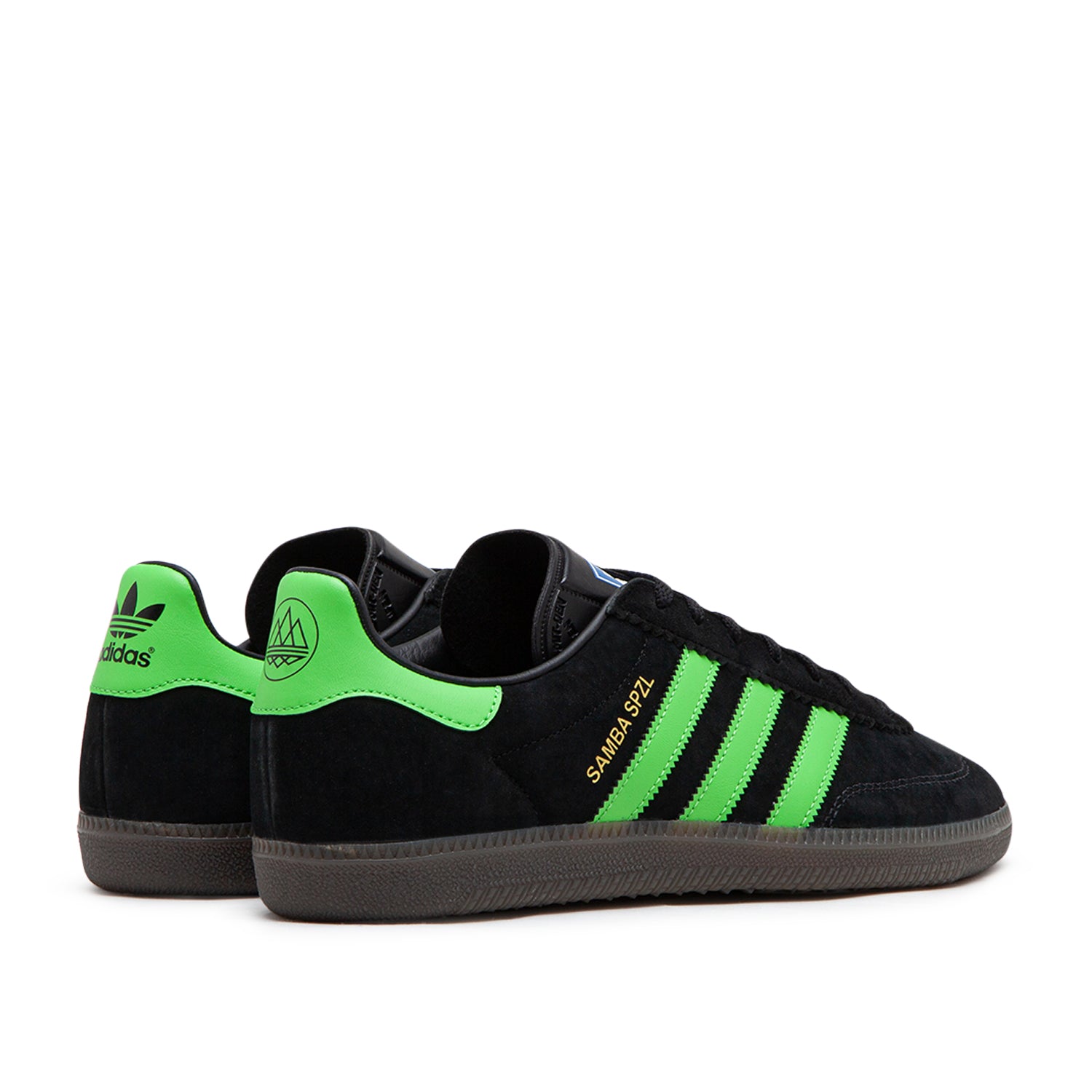 Adidas samba spezial hot sale black lime