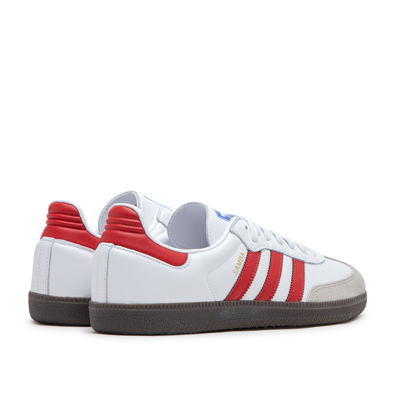 adidas Samba OG (Weiß / Rot / Grau)  - Allike Store