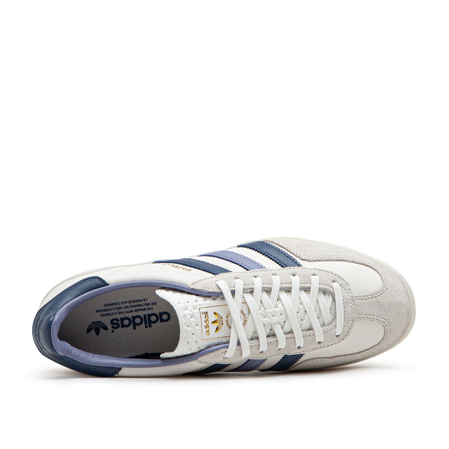 adidas Gazelle Indoor (White / Blue)