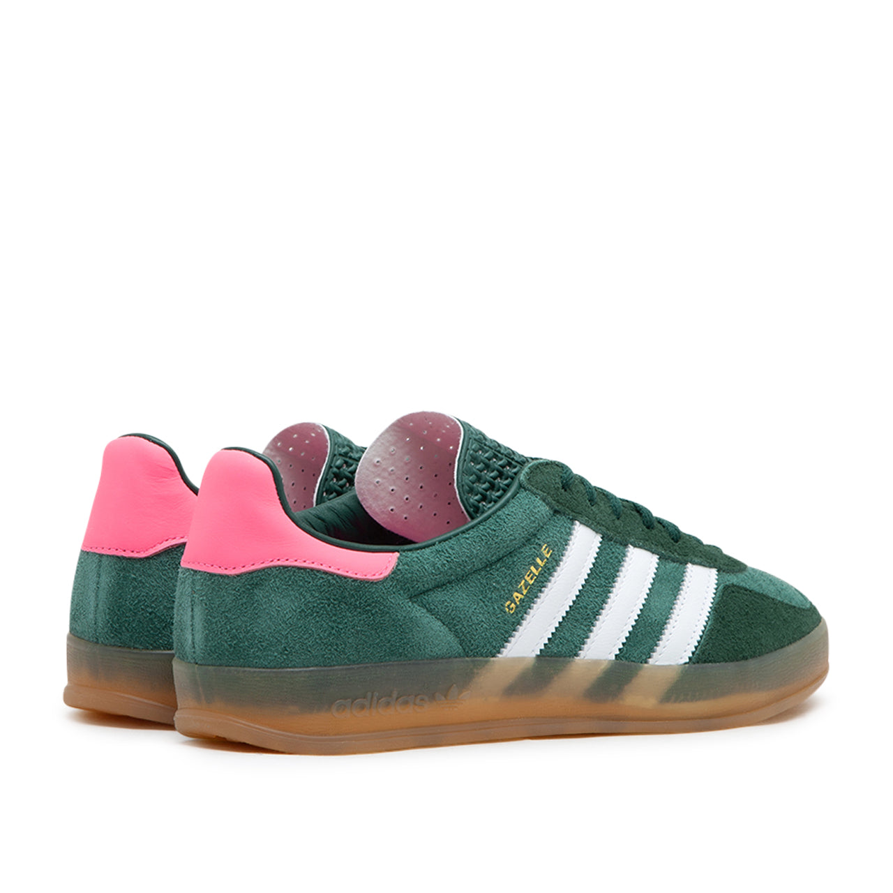 Adidas gazelle green outlet gum