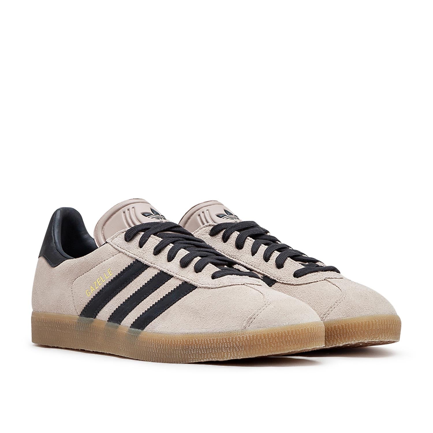 Adidas gazelle brown black online