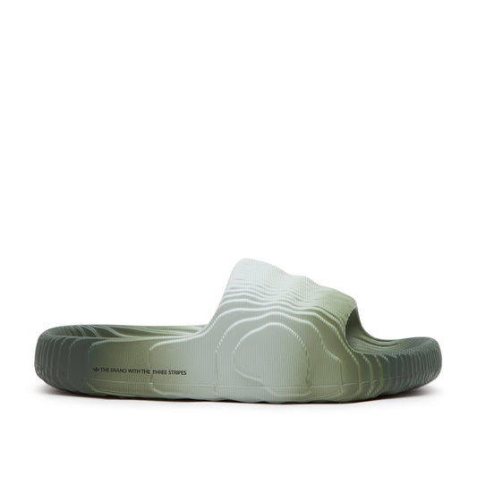 adidas Adilette 22 (Grau / Grün)  - Cheap Sneakersbe Jordan Outlet