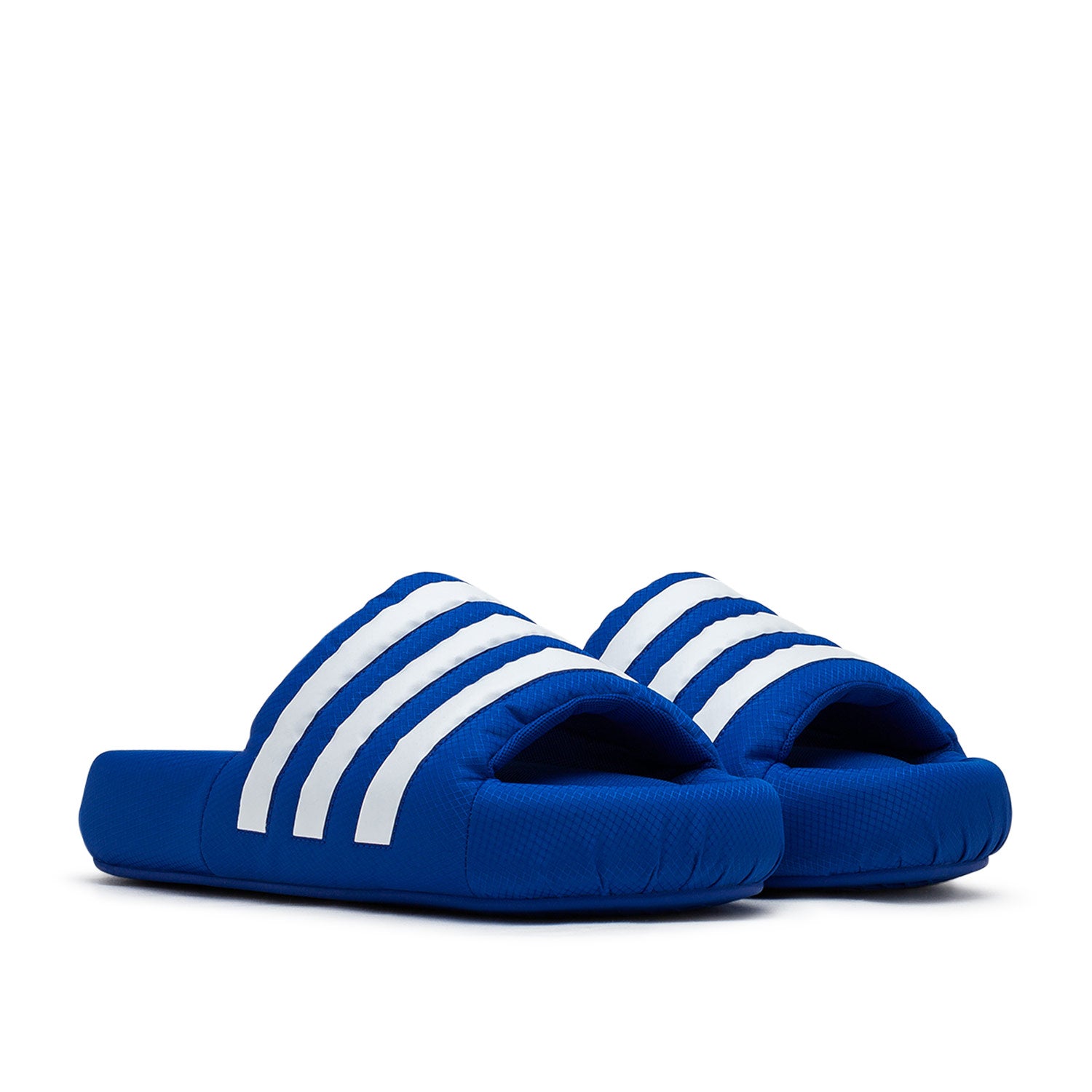 Adidas Originals Adilette Slides Adiletten Kork Blau ADIDAS Damen
