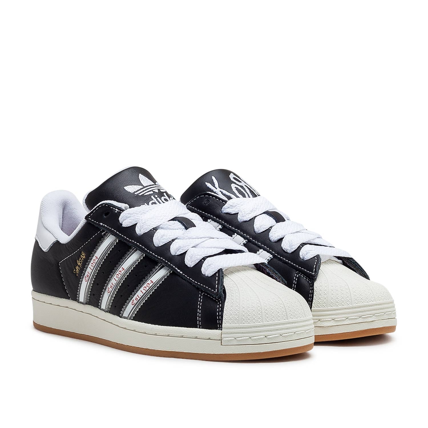 adidas x Korn Superstar Black White