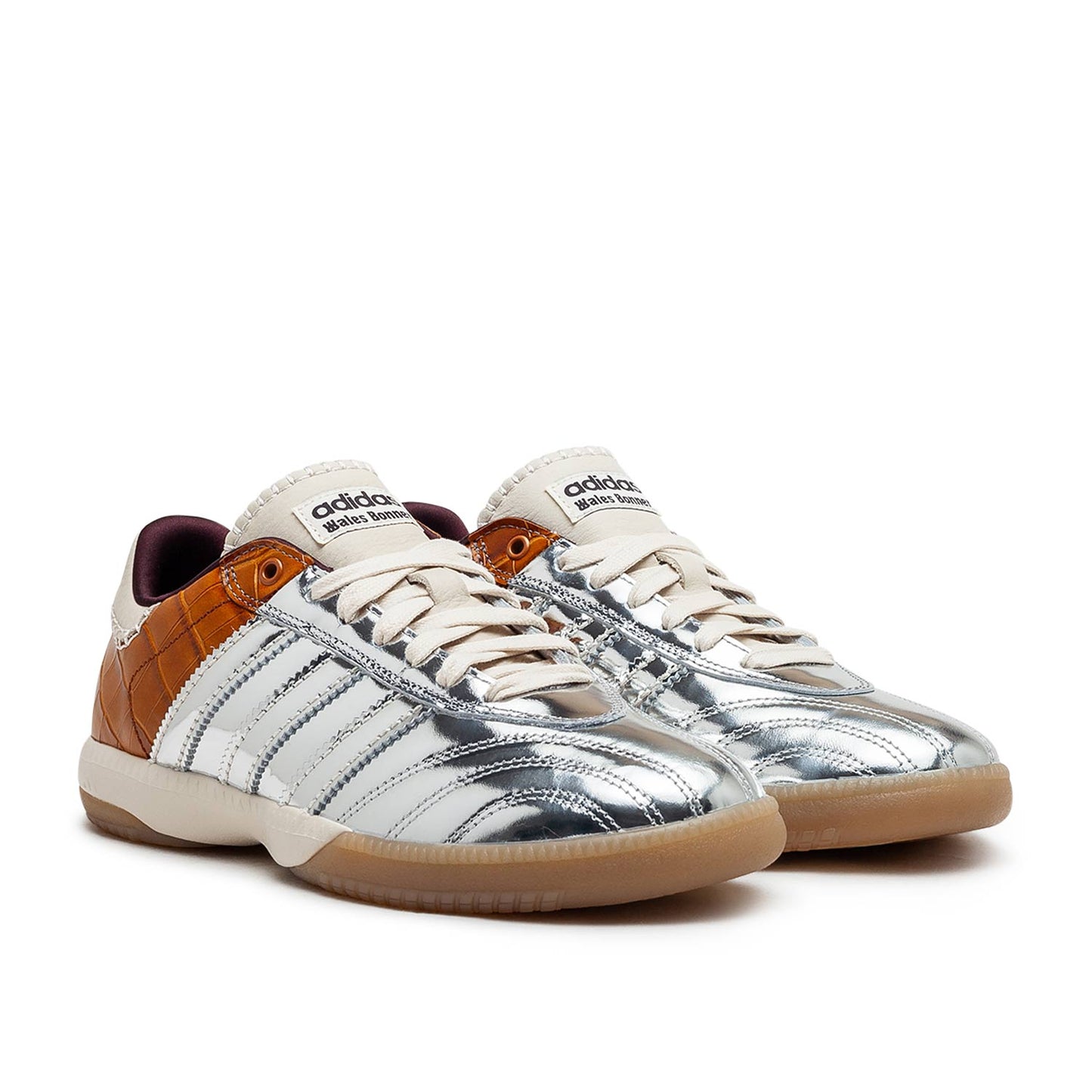 adidas x Wales Bonner Samba (Silber / Braun) - Allike Store