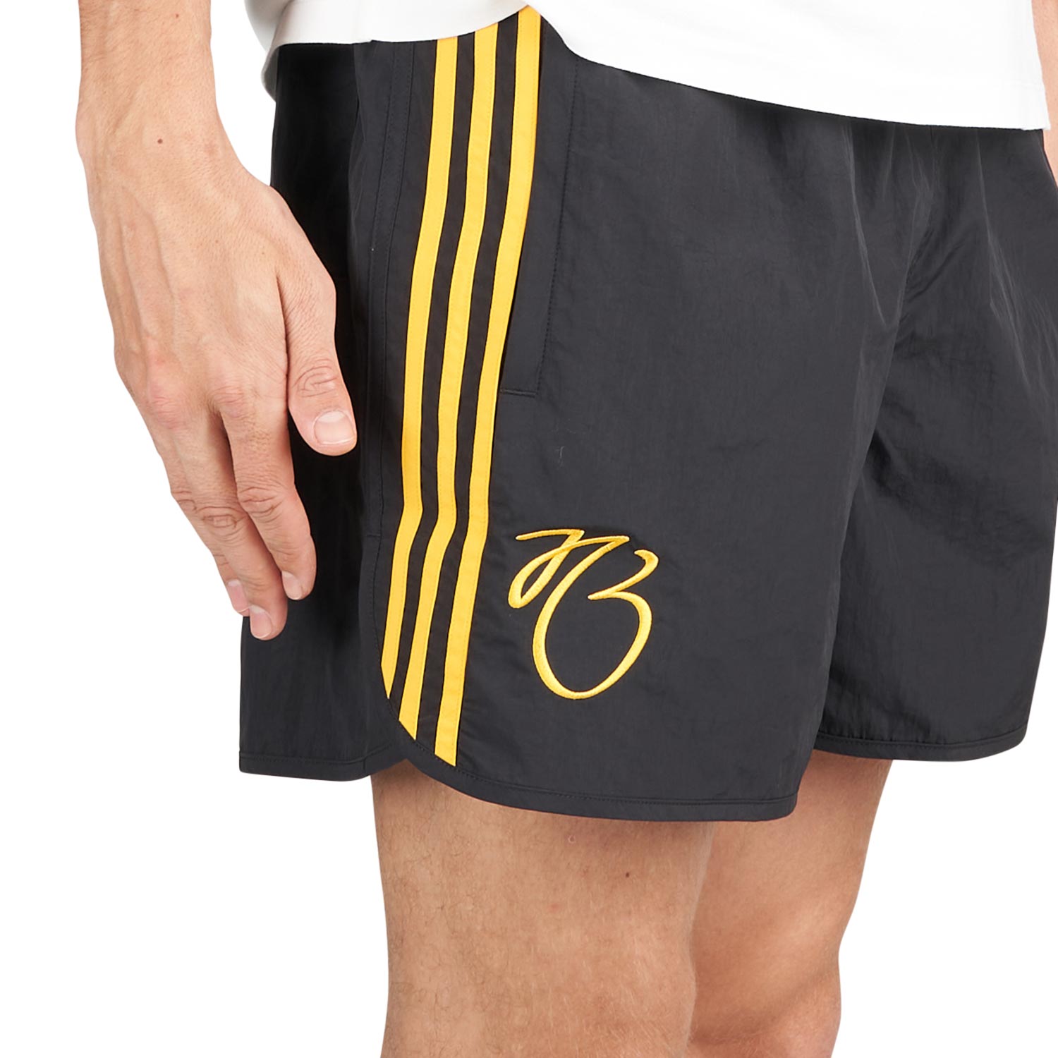 adidas JB Short (Schwarz / Gelb)  - Allike Store