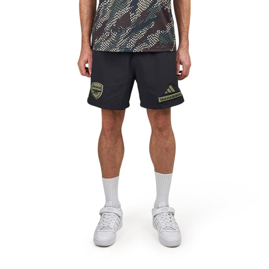 adidas x AFC x Maharishi Track Shorts (Schwarz / Camo)  - Cheap Sneakersbe Jordan Outlet