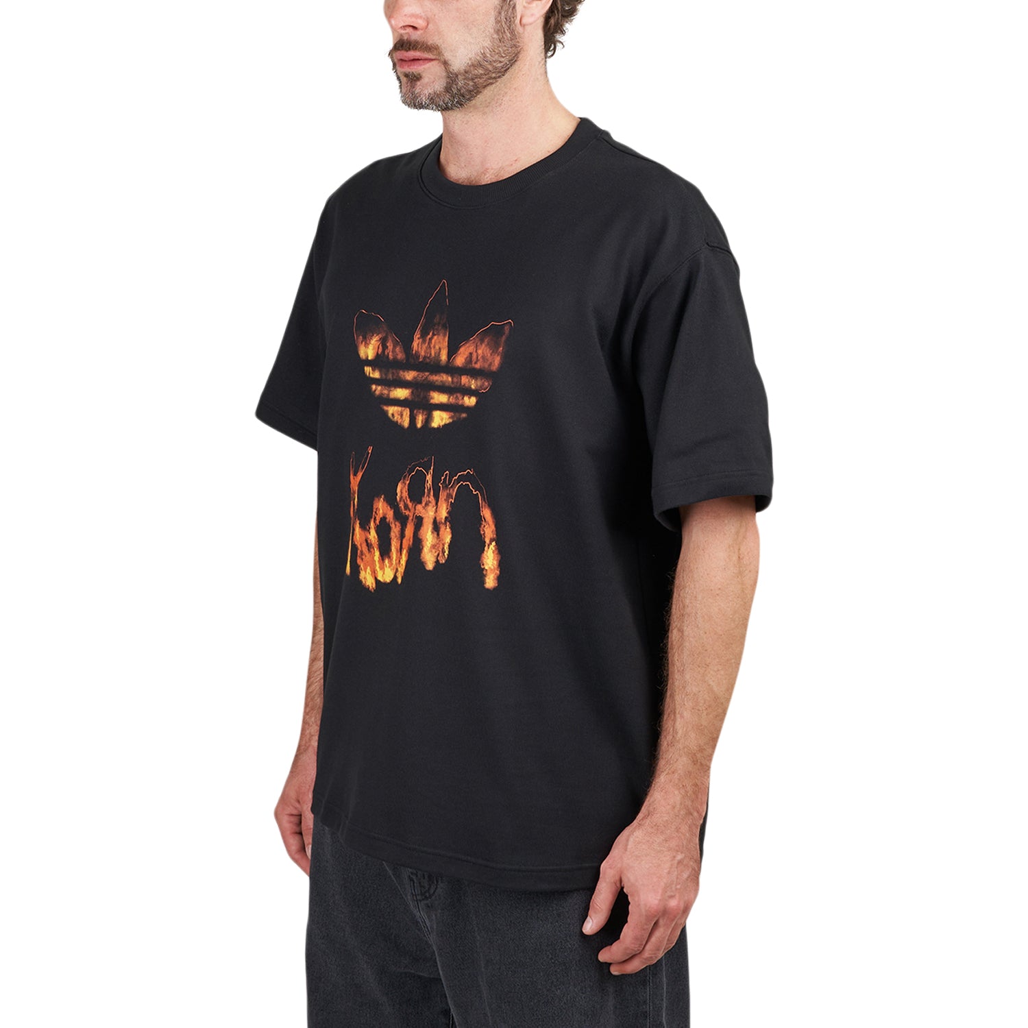 adidas x Korn T-Shirt (Black / Red)