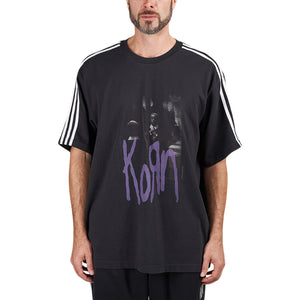 adidas x Korn Graphic Tee (Dunkelgrau / Lila)  - Allike Store