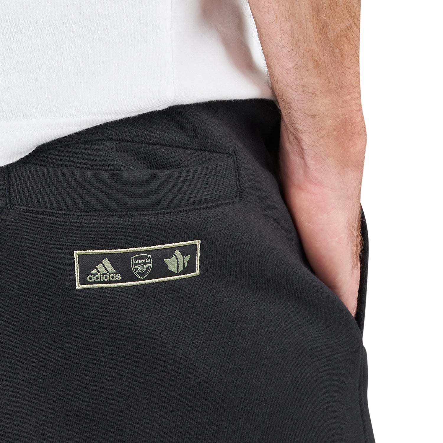 adidas x AFC x Maharishi Sweat Pant (Schwarz / Hellgrün)  - Allike Store