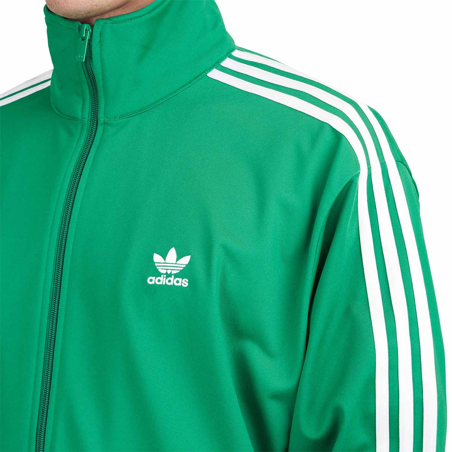 Adidas originals firebird track top green hotsell