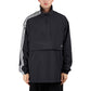 Y-3 3-Streifen Nylon Shell 1/2 Zip Jacket (Black)