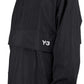 Y-3 3-Streifen Nylon Shell 1/2 Zip Jacket (Schwarz) - Allike Store