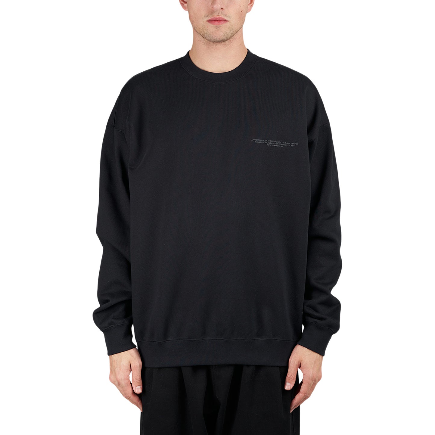 Y-3 Logo Sweatshirt (Schwarz) - Allike Store