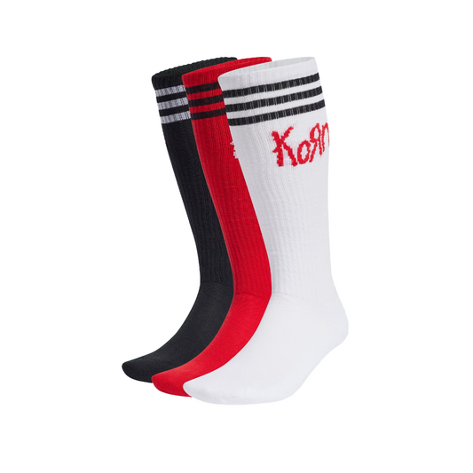 adidas x KORN Socks (Schwarz / Rot / Weiss)  - Allike Store